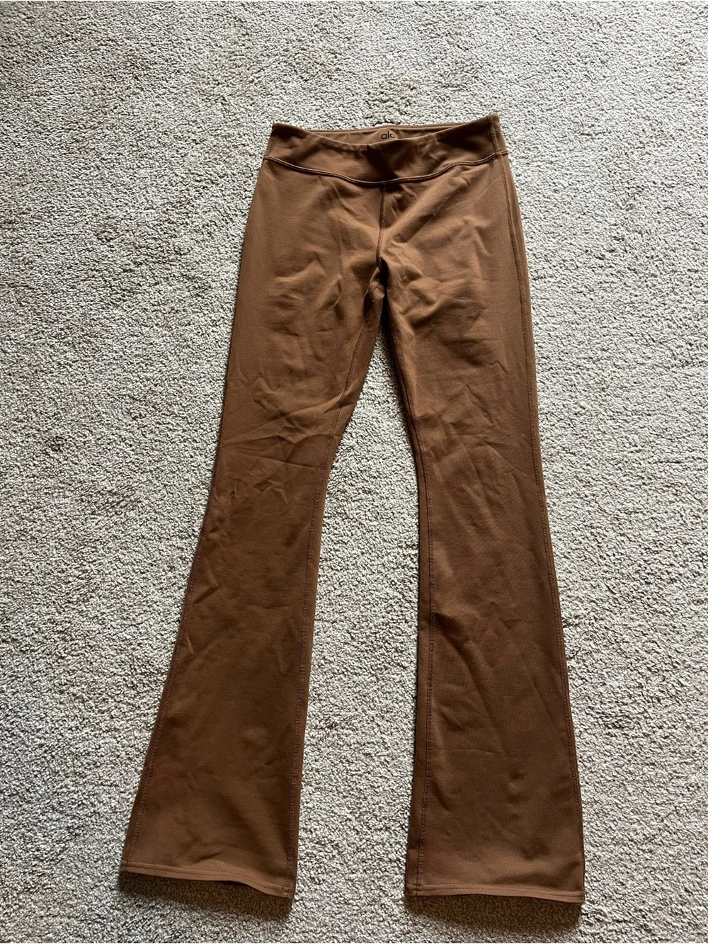 ALO Yoga Brown Flare Leggings